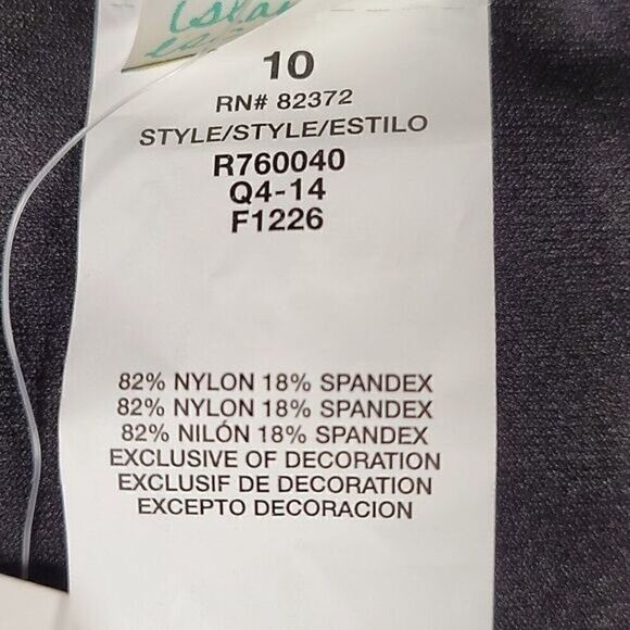 Island Escape Classic Bikini Bottom Sz 10 - Picture 5 of 8